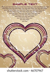 valentine's day greeting card with text