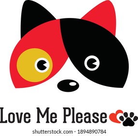 Valentine's Day greeting card, T-shirt an Coffee Mug design can be used on banners or the web. Happy Valentines Day, white background, and Vector illustration.

