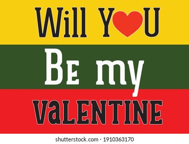 Valentine's Day greeting card, T-shirt, Coffee Mug design can be used on banners or the web. Happy Valentines Day, white background, and Vector illustration.