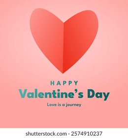 Valentine's Day greeting cards. Social media story templates for digital marketing and sales promotion.