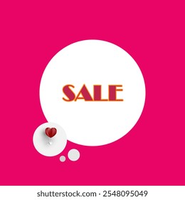 Cartão de cumprimentos do dia dos namorados com balões voando com nuvens vetor.Coração balão de ar quente voando.Fundo de amor.Papel bonito corte design.poster,papel em branco,caixa de presente.Estilo de corte de papel.Espaço para o seu texto