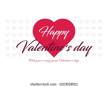 Valentines day heart