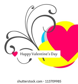 Valentine's day heart.