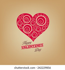 valentines day with heart