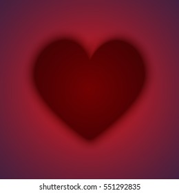 Valentines day heart background