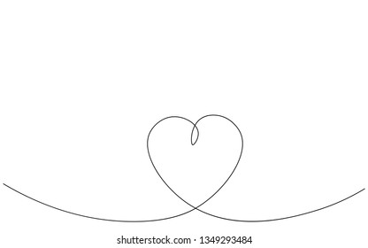 Valentines day heart background vector illustration