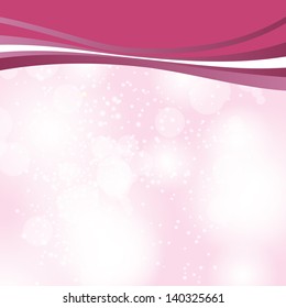 Valentines day heart backgroung, vector illustration