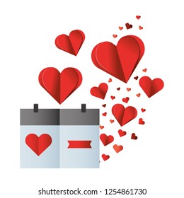 valentines day heart cartoon