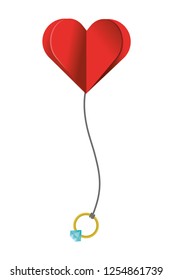 valentines day heart cartoon