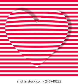 Valentine's Day heart design background.