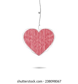 Valentine's day heart illustration