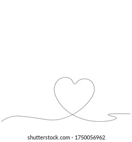 Valentines day heart love background vector illustration