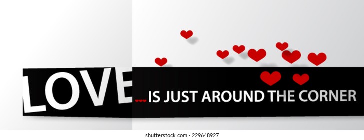 Valentine's Day Heart and Love Background