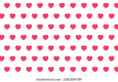 "Valentine's Day" Heart shaped card with text . A soft design and fun message to express love and affection on this special occasion.