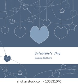 Valentine's Day heart for text