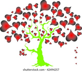Valentine's Day Heart Tree