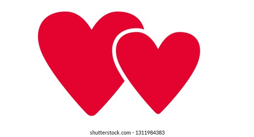 Valentines Day Heart vector.