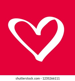 Valentines Day Heart vector illustration