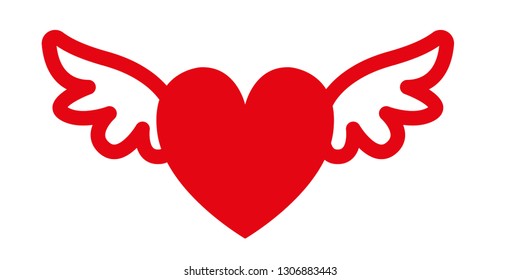Valentines Day Heart vector illustration - Vector