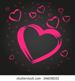 Valentine's day hearts