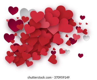 Valentine`s day hearts