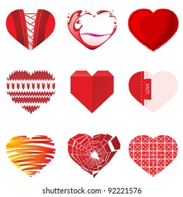 Valentine's day hearts