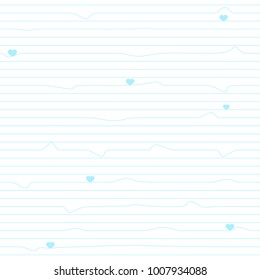 Valentines day hearts seamless pattern background love typography holiday romantic wedding gift card vector illustration. Romance valentine heart greeting label. February cupid marriage shape.