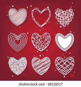 Corazones de San Valentín