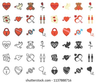 Valentines day holiday icon