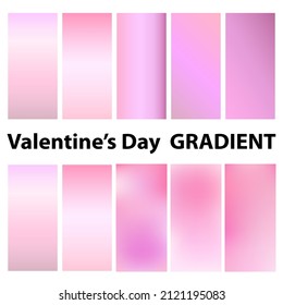 valentine's day holiday Linkedin background, Linkedin banner, Facebook cover, Instagram icon, gradient blurred soft valentine's day colors and palette vector, soft purple, calm pink for Linkedin ads 