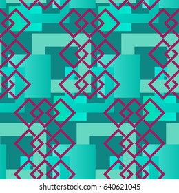 Valentine's Day, the human heart, love Background texture.  Endless abstract pattern.