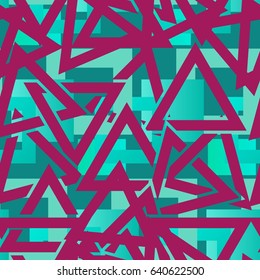 Valentine's Day, the human heart, love Background texture.  Endless abstract pattern.