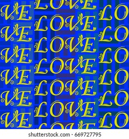 Valentine's Day, the human heart, love Background texture.  Endless abstract pattern.
