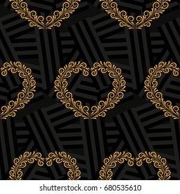 Valentine's Day, the human heart, love Background texture.  Endless abstract pattern.