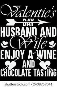 
Valentine's Day Husband And Wife eps cut file for cutting machine
