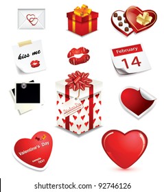 Valentine's day icon