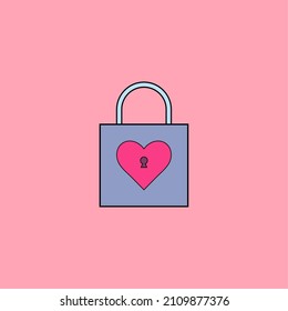 valentine's day icon. can be used for greeting cards, social media, advertising, and other design purposes.