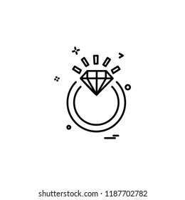 Valentine's day icon design vector