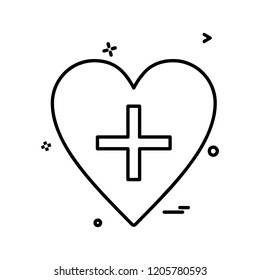 Valentine's day icon design vector 