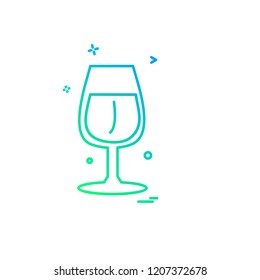 Valentine's day icon design vector