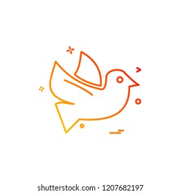 Valentine's day icon design vector