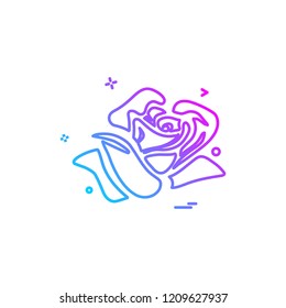Valentine's day icon design vector