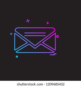 Valentine's day icon design vector