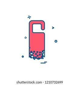 Valentine's day icon design vector