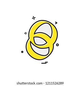 Valentine's day icon design vector