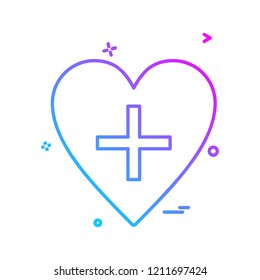 Valentine's day icon design vector 