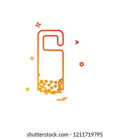Valentine's day icon design vector