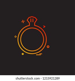 Valentine's day icon design vector