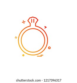 Valentine's day icon design vector