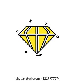 Valentine's day icon design vector
